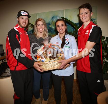 Schi Alpin, Segeln, Radsport. Christian Walder, Conny Huetter, Lara Vadlau, Felix Gall. Bundesportheim Faak am See, am 6.12.2017.
Foto: Kuess
---
pressefotos, pressefotografie, kuess, qs, qspictures, sport, bild, bilder, bilddatenbank