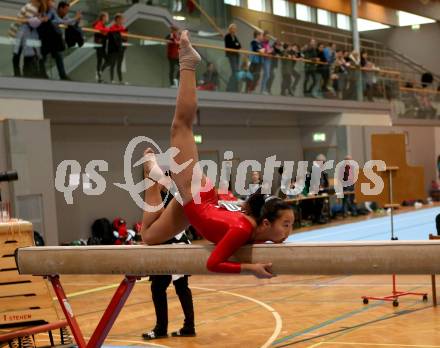 22. Internationaler Alpen Adria Cup Turnerinnen, 25.11.2017.   Javza Ochirsukh (ASKOE Niederoesterreich). Klagenfurt, am 25.11.2017.
Foto: Kuess
---
pressefotos, pressefotografie, kuess, qs, qspictures, sport, bild, bilder, bilddatenbank