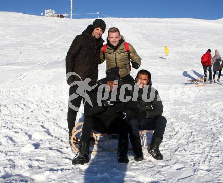 Fussball Tipico Bundesliga. RZ Pellets WAC. Mihret Topcagic , Michael Sollbauer, Issiaka Ouedraogo, Stephan Palla.  Koralpe, am 3.12.2017.
Foto: Kuess

---
pressefotos, pressefotografie, kuess, qs, qspictures, sport, bild, bilder, bilddatenbank