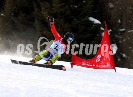 Snowboard. FIS Parallel RTL. Aron Juritz (AUT). SimonhÃ¶he, am 17.2.2018.
Foto: Kuess
---
pressefotos, pressefotografie, kuess, qs, qspictures, sport, bild, bilder, bilddatenbank