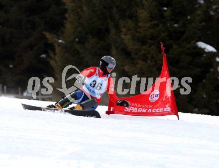 Snowboard. FIS Parallel RTL. Lukas Schneeberger (AUT). SimonhÃ¶he, am 17.2.2018.
Foto: Kuess
---
pressefotos, pressefotografie, kuess, qs, qspictures, sport, bild, bilder, bilddatenbank