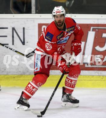 EBEL. Eishockey Bundesliga. KAC gegen 	KHL Medvescak Zagreb. Martin Schumnig (KAC). Klagenfurt, am 21.2.2018.
Foto: Kuess

---
pressefotos, pressefotografie, kuess, qs, qspictures, sport, bild, bilder, bilddatenbank