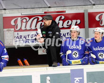EBEL. Eishockey Bundesliga. EC VSV gegen HCB Suedtirol Alperia. Trainer Markus Peintner (VSV). Villach, am 21.2.2018.
Foto: Kuess 


---
pressefotos, pressefotografie, kuess, qs, qspictures, sport, bild, bilder, bilddatenbank