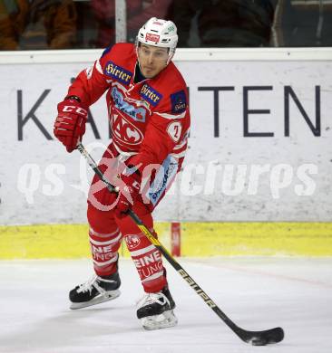 EBEL. Eishockey Bundesliga. KAC gegen 	KHL Medvescak Zagreb. Nickolas St. Pierre (KAC). Klagenfurt, am 21.2.2018.
Foto: Kuess

---
pressefotos, pressefotografie, kuess, qs, qspictures, sport, bild, bilder, bilddatenbank