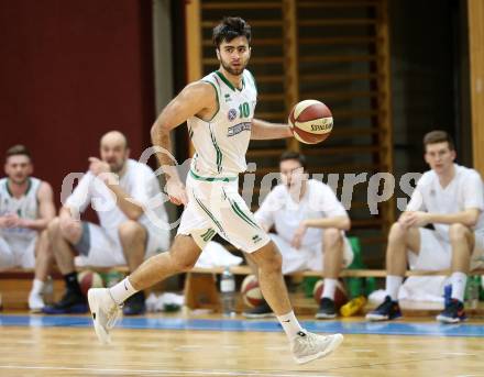 Basketball 2. Bundesliga. Grunddurchgang. 20. Runde. KOS Celovec gegen Basket2000 Vienna Warriors. Marin Sliskovic (KOS). Klagenfurt, am 24.2.2018.
Foto: Kuess
---
pressefotos, pressefotografie, kuess, qs, qspictures, sport, bild, bilder, bilddatenbank