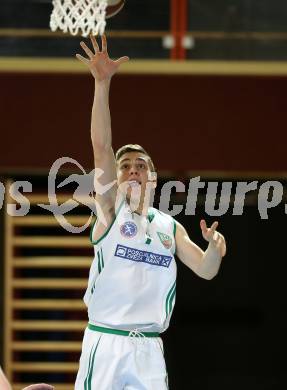 Basketball 2. Bundesliga. Grunddurchgang. 20. Runde. KOS Celovec gegen Basket2000 Vienna Warriors.  Jan Razdevsek (KOS). Klagenfurt, am 24.2.2018.
Foto: Kuess
---
pressefotos, pressefotografie, kuess, qs, qspictures, sport, bild, bilder, bilddatenbank