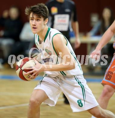 Basketball 2. Bundesliga. Grunddurchgang. 20. Runde. KOS Celovec gegen Basket2000 Vienna Warriors.  Julijan Lipus (KOS). Klagenfurt, am 24.2.2018.
Foto: Kuess
---
pressefotos, pressefotografie, kuess, qs, qspictures, sport, bild, bilder, bilddatenbank