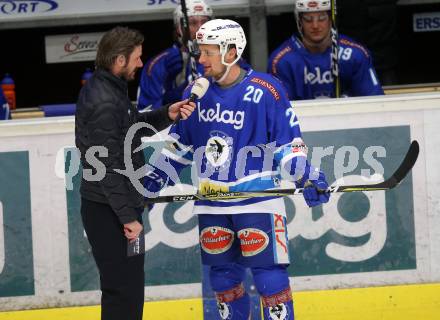 EBEL. Eishockey Bundesliga. EC VSV gegen Fehervar AV19. Marc Brabant, Nico Brunner (VSV). Villach, am 25.2.2018.
Foto: Kuess 


---
pressefotos, pressefotografie, kuess, qs, qspictures, sport, bild, bilder, bilddatenbank