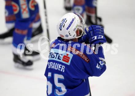 EBEL. Eishockey Bundesliga. EC VSV gegen Fehervar AV19. Andrew Sarauer (VSV). Villach, am 25.2.2018.
Foto: Kuess 


---
pressefotos, pressefotografie, kuess, qs, qspictures, sport, bild, bilder, bilddatenbank