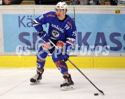 EBEL. Eishockey Bundesliga. EC VSV gegen Fehervar AV19. Felix Maxa (VSV). Villach, am 25.2.2018.
Foto: Kuess 


---
pressefotos, pressefotografie, kuess, qs, qspictures, sport, bild, bilder, bilddatenbank