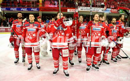 EBEL. Eishockey Bundesliga. KAC gegen 	Vienna Capitals. Stefan Geier, Manuel Geier (KAC). Klagenfurt, am 28.2.2018.
Foto: Kuess

---
pressefotos, pressefotografie, kuess, qs, qspictures, sport, bild, bilder, bilddatenbank