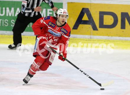 EBEL. Eishockey Bundesliga. KAC gegen 	Vienna Capitals. Manuel Ganahl (KAC). Klagenfurt, am 28.2.2018.
Foto: Kuess

---
pressefotos, pressefotografie, kuess, qs, qspictures, sport, bild, bilder, bilddatenbank