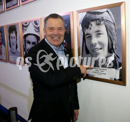 Eroeffnung Ehrengalerie der Kaerntner Sportler im Sportpark Klagenfurt. Erik Schinegger. Klagenfurt, am 28.2.2018.
Foto: Kuess
---
pressefotos, pressefotografie, kuess, qs, qspictures, sport, bild, bilder, bilddatenbank