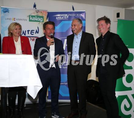 Eroeffnung Ehrengalerie der Kaerntner Sportler im Sportpark Klagenfurt. Buergermeisterin Maria-Luise Mathiaschitz, Harald Wieser, Juergen Pfeiler, Arno Arthofer. Klagenfurt, am 28.2.2018.
Foto: Kuess
---
pressefotos, pressefotografie, kuess, qs, qspictures, sport, bild, bilder, bilddatenbank
