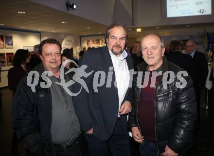 Eroeffnung Ehrengalerie der Kaerntner Sportler im Sportpark Klagenfurt. Bruno Tramann, Christian Kaefer. Klagenfurt, am 28.2.2018.
Foto: Kuess
---
pressefotos, pressefotografie, kuess, qs, qspictures, sport, bild, bilder, bilddatenbank