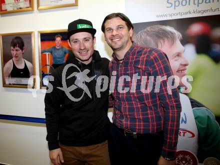 Eroeffnung Ehrengalerie der Kaerntner Sportler im Sportpark Klagenfurt. Alexander Payer, Stefan Weitensfelder. Klagenfurt, am 28.2.2018.
Foto: Kuess
---
pressefotos, pressefotografie, kuess, qs, qspictures, sport, bild, bilder, bilddatenbank