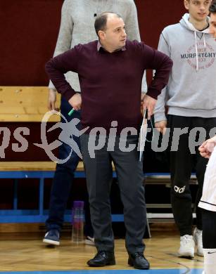 Basketball 2. Bundesliga. Grunddurchgang. 21. Runde. Woerthersee Piraten gegen Mistelbach Mustangs. Trainer Goran Jovanovic (Piraten). Klagenfurt, am 3.3.2018.
Foto: Kuess
---
pressefotos, pressefotografie, kuess, qs, qspictures, sport, bild, bilder, bilddatenbank