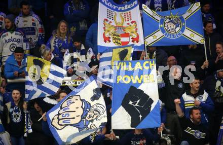 EBEL. Eishockey Bundesliga. EC VSV gegen Moser Medical Graz99ers. Fans (VSV). Villach, am 2.3.2018.
Foto: Kuess 


---
pressefotos, pressefotografie, kuess, qs, qspictures, sport, bild, bilder, bilddatenbank