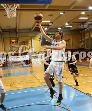 Basketball 2. Bundesliga. Grunddurchgang. 22. Runde. KOS Celovec gegen Mattersburg Rocks.  Christian Erschen (KOS). Klagenfurt, am 11.3.2018.
Foto: Kuess
---
pressefotos, pressefotografie, kuess, qs, qspictures, sport, bild, bilder, bilddatenbank