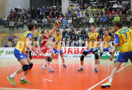 Volleyball. MEVZA. Final Four. Finale. SK Posojilnica Aich/Dob gegen Calcit Volley Kamnik. Manuel Steiner (Aich/Dob). Bleiburg, am 10.3.2018.
Foto: Kuess
---
pressefotos, pressefotografie, kuess, qs, qspictures, sport, bild, bilder, bilddatenbank