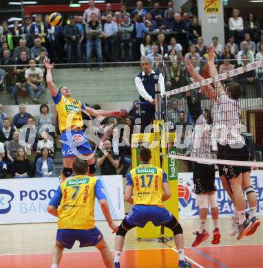 Volleyball. MEVZA. Final Four. Finale. SK Posojilnica Aich/Dob gegen Calcit Volley Kamnik. Nejc Pusnik (Aich/Dob). Bleiburg, am 10.3.2018.
Foto: Kuess
---
pressefotos, pressefotografie, kuess, qs, qspictures, sport, bild, bilder, bilddatenbank
