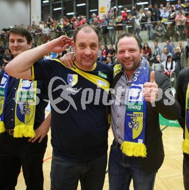Volleyball. MEVZA. Final Four. Finale. SK Posojilnica Aich/Dob gegen Calcit Volley Kamnik. Martin Micheu, Daniel Wriessnig (Aich/Dob). Bleiburg, am 10.3.2018.
Foto: Kuess
---
pressefotos, pressefotografie, kuess, qs, qspictures, sport, bild, bilder, bilddatenbank