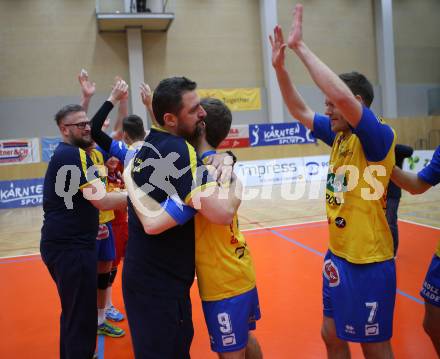 Volleyball. MEVZA. Final Four. Finale. SK Posojilnica Aich/Dob gegen Calcit Volley Kamnik. Trainer Matjaz Hafner (Aich/Dob). Bleiburg, am 10.3.2018.
Foto: Kuess
---
pressefotos, pressefotografie, kuess, qs, qspictures, sport, bild, bilder, bilddatenbank