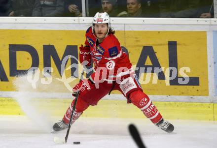 EBEL. Eishockey Bundesliga. KAC gegen 	HCB Suedtirol Alperia. Manuel Geier (KAC). Klagenfurt, am 13.3.2018.
Foto: Kuess

---
pressefotos, pressefotografie, kuess, qs, qspictures, sport, bild, bilder, bilddatenbank
