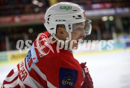 EBEL. Eishockey Bundesliga. KAC gegen 	HCB Suedtirol Alperia. Marco Brucker (KAC). Klagenfurt, am 13.3.2018.
Foto: Kuess

---
pressefotos, pressefotografie, kuess, qs, qspictures, sport, bild, bilder, bilddatenbank