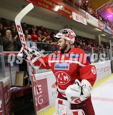 EBEL. Eishockey Bundesliga. KAC gegen 	HCB Suedtirol Alperia. David Madlehner (KAC). Klagenfurt, am 13.3.2018.
Foto: Kuess

---
pressefotos, pressefotografie, kuess, qs, qspictures, sport, bild, bilder, bilddatenbank
