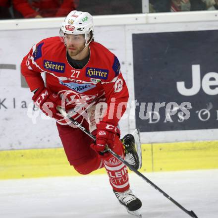 EBEL. Eishockey Bundesliga. KAC gegen 	HCB Suedtirol Alperia. Thomas HUndertpfund (KAC). Klagenfurt, am 13.3.2018.
Foto: Kuess

---
pressefotos, pressefotografie, kuess, qs, qspictures, sport, bild, bilder, bilddatenbank