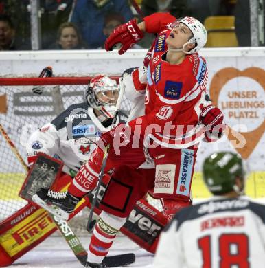 EBEL. Eishockey Bundesliga. KAC gegen 	HCB Suedtirol Alperia. Marco Richter (KAC). Klagenfurt, am 18.3.2018.
Foto: Kuess

---
pressefotos, pressefotografie, kuess, qs, qspictures, sport, bild, bilder, bilddatenbank