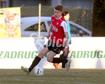 Fussball Kaerntner Liga. SAK gegen Spittal. Ralph Roman Scheer (Spittal). Klagenfurt, am 23.3.2018.
Foto: Kuess
---
pressefotos, pressefotografie, kuess, qs, qspictures, sport, bild, bilder, bilddatenbank