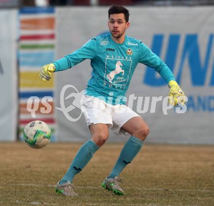 Fussball Kaerntner Liga. SAK gegen Spittal.  Florian Heindl (Spittal). Klagenfurt, am 23.3.2018.
Foto: Kuess
---
pressefotos, pressefotografie, kuess, qs, qspictures, sport, bild, bilder, bilddatenbank