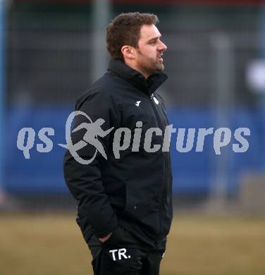 Fussball Kaerntner Liga. SAK gegen Spittal. Trainer Rudolf Schoenherr (Spittal). Klagenfurt, am 23.3.2018.
Foto: Kuess
---
pressefotos, pressefotografie, kuess, qs, qspictures, sport, bild, bilder, bilddatenbank