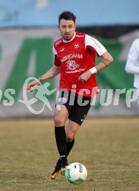 Fussball Kaerntner Liga. SAK gegen Spittal.  Dejan Kecanovic (Spittal). Klagenfurt, am 23.3.2018.
Foto: Kuess
---
pressefotos, pressefotografie, kuess, qs, qspictures, sport, bild, bilder, bilddatenbank