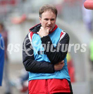 Fussball. Regionalliga. SK Austria Klagenfurt gegen Union Raiffeisen Gurten. Trainer Rainer Neuhofer  (Union Raiffeisen Gurten). Klagenfurt, 31.3.2018.
Foto: Kuess
---
pressefotos, pressefotografie, kuess, qs, qspictures, sport, bild, bilder, bilddatenbank