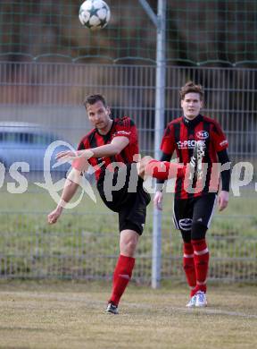 Fussball. Kaerntner Liga. Kraig gegen St. Jakob/Ros.. Thomas Pirker (St. Jakob). Kraig, 31.3.2018.
Foto: Kuess
---
pressefotos, pressefotografie, kuess, qs, qspictures, sport, bild, bilder, bilddatenbank