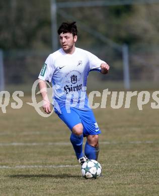 Fussball. Kaerntner Liga. Kraig gegen St. Jakob/Ros.. Leonard Ibrahimi (Kraig). Kraig, 31.3.2018.
Foto: Kuess
---
pressefotos, pressefotografie, kuess, qs, qspictures, sport, bild, bilder, bilddatenbank