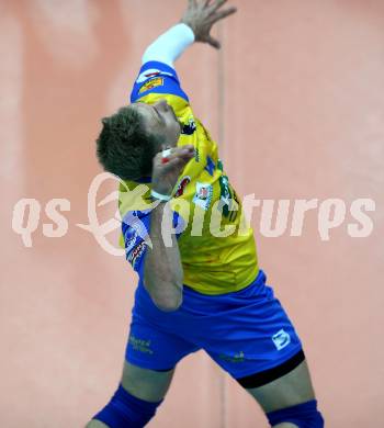 DenizBank AG Volley League Men. Volleyball. SK Posojilnica Aich/Dob gegen SG Union Raiffeisen Waldviertel.  Jan Krol (Aich/Dob). Bleiburg, am 4.4.2018.
Foto: Kuess
---
pressefotos, pressefotografie, kuess, qs, qspictures, sport, bild, bilder, bilddatenbank