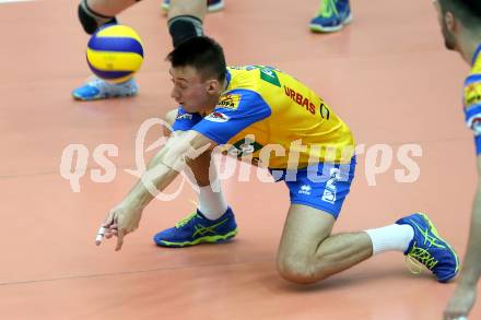 DenizBank AG Volley League Men. Volleyball. SK Posojilnica Aich/Dob gegen SG Union Raiffeisen Waldviertel. Michal Petras (Aich/Dob). Bleiburg, am 4.4.2018.
Foto: Kuess
---
pressefotos, pressefotografie, kuess, qs, qspictures, sport, bild, bilder, bilddatenbank