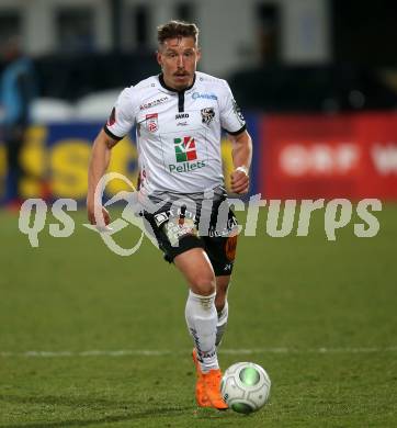 Fussball tipico Bundesliga. RZ Pellets WAC gegen Mattersburg. Christopher Wernitznig (WAC). Wolfsberg, am 7.4.2018.
Foto: Kuess

---
pressefotos, pressefotografie, kuess, qs, qspictures, sport, bild, bilder, bilddatenbank