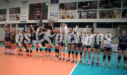 Volleyball. Bundesliga Frauen. Finale. SG Kelag Klagenfurt gegen UVC Holding Graz. Jubel (Klagenfurt). Klagenfurt, am 8.4.2018.
Foto: Kuess
---
pressefotos, pressefotografie, kuess, qs, qspictures, sport, bild, bilder, bilddatenbank