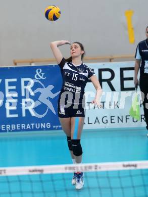 Volleyball. Bundesliga Frauen. Finale. SG Kelag Klagenfurt gegen UVC Holding Graz. Nikolina Bajic (Klagenfurt). Klagenfurt, am 8.4.2018.
Foto: Kuess
---
pressefotos, pressefotografie, kuess, qs, qspictures, sport, bild, bilder, bilddatenbank