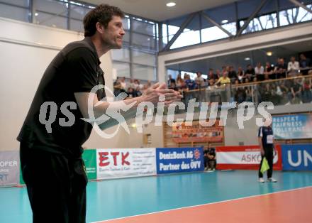 Volleyball. Bundesliga Frauen. Finale. SG Kelag Klagenfurt gegen UVC Holding Graz. Trainer Dusan Jesenko Graz. Klagenfurt, am 8.4.2018.
Foto: Kuess
---
pressefotos, pressefotografie, kuess, qs, qspictures, sport, bild, bilder, bilddatenbank