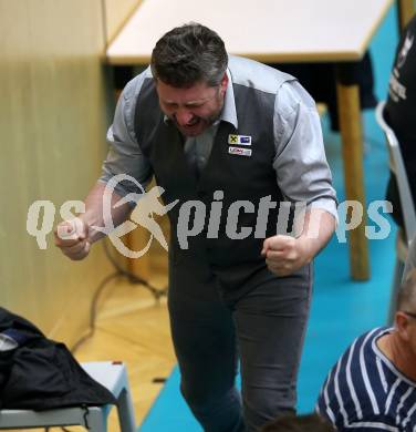 Volleyball Bundesliga Herren. DenitBank AG Volley League Men. SK Posojilnica Aich/Dob gegen SG Union Raiffeisen Waldviertel. Werner Hahn (Waldviertel). Bleiburg, am 15.4.2018.
Foto: Kuess
---
pressefotos, pressefotografie, kuess, qs, qspictures, sport, bild, bilder, bilddatenbank