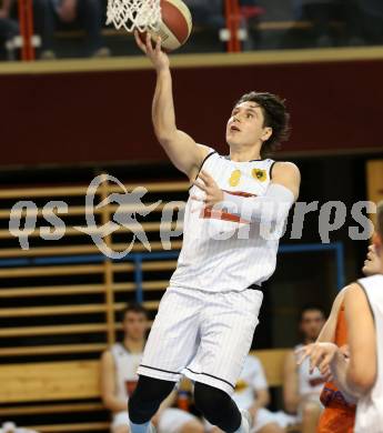 Basketball 2. Bundesliga. Playdown. 4. Runde. Woerthersee Piraten gegen Basket2000 Vienna Warriors. Andreas Kuttnig (Piraten). Klagenfurt, am 14.4.2018.
Foto: Kuess
---
pressefotos, pressefotografie, kuess, qs, qspictures, sport, bild, bilder, bilddatenbank