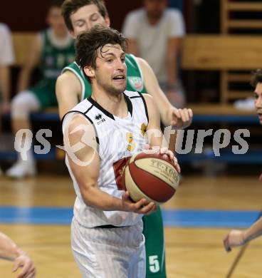 Basketball 2. Bundesliga. Playdown. 5. Runde. Woerthersee Piraten gegen KOS Celovec. Sebastian Schaal (Piraten). Klagenfurt, am 21.4.2018.
Foto: Kuess
---
pressefotos, pressefotografie, kuess, qs, qspictures, sport, bild, bilder, bilddatenbank