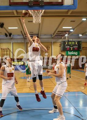 Basketball 2. Bundesliga. Playdown. 5. Runde. Woerthersee Piraten gegen KOS Celovec. Ian Moschik (Piraten). Klagenfurt, am 21.4.2018.
Foto: Kuess
---
pressefotos, pressefotografie, kuess, qs, qspictures, sport, bild, bilder, bilddatenbank