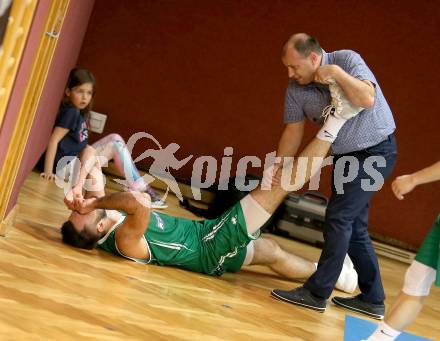 Basketball 2. Bundesliga. Playdown. 5. Runde. Woerthersee Piraten gegen KOS Celovec. Trainer Goran Jovanovic (Piraten), Marin Sliskovic (KOS). Klagenfurt, am 21.4.2018.
Foto: Kuess
---
pressefotos, pressefotografie, kuess, qs, qspictures, sport, bild, bilder, bilddatenbank
